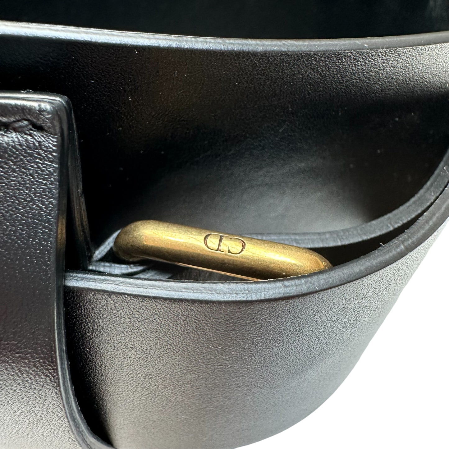 Black Belt with Saddle Pocket