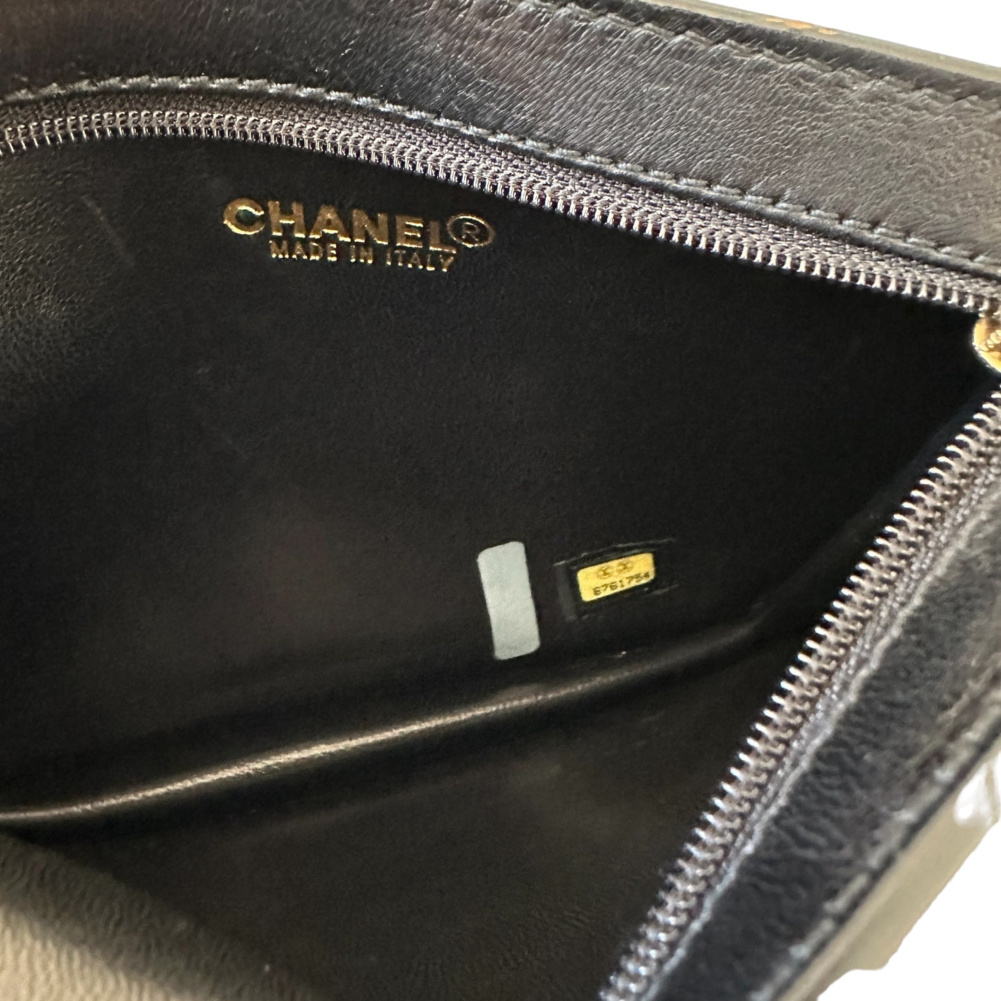 Black Pony Hair Coco Pouch