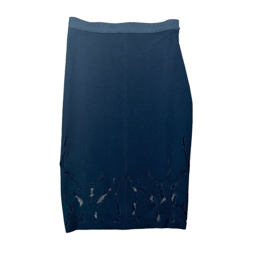 Black Fitted Skirt - S