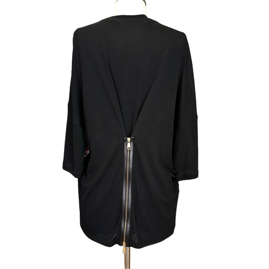 Printed Oversized Blouse - L