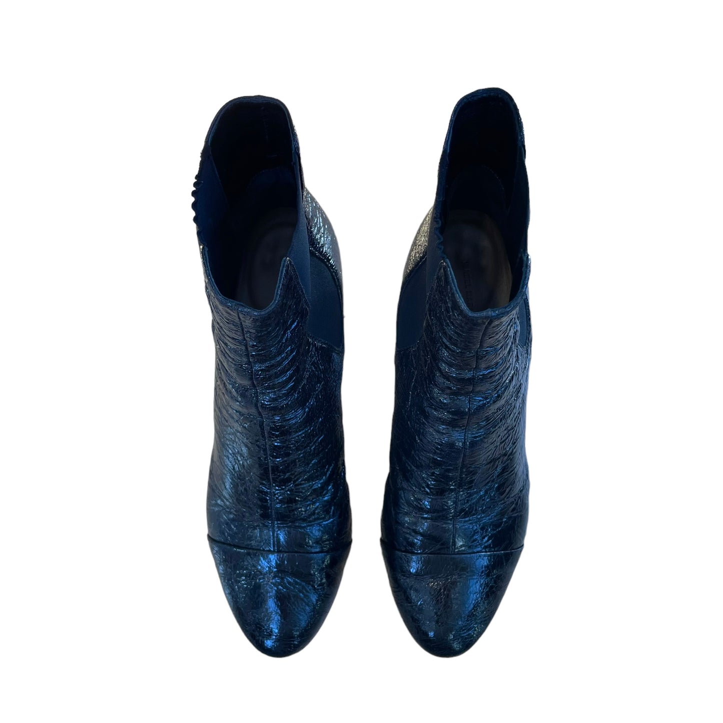 Patent Black Boots - 7.5