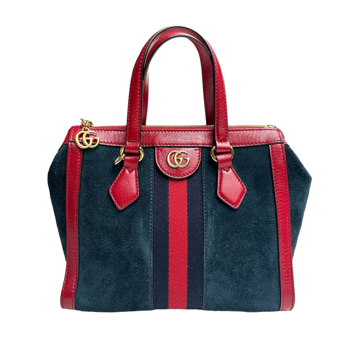 Blue & Red Crossbody Bag