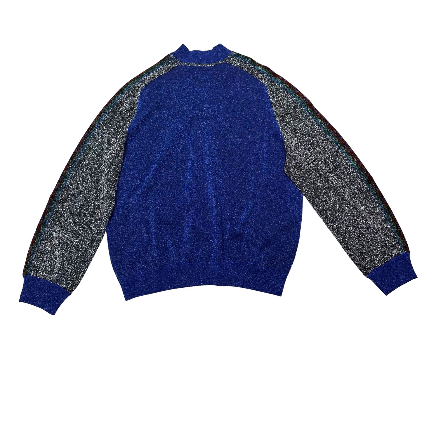 Metallic Logo Cardigan - XS