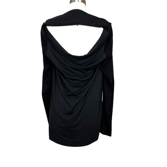 Black Cutout Top - L