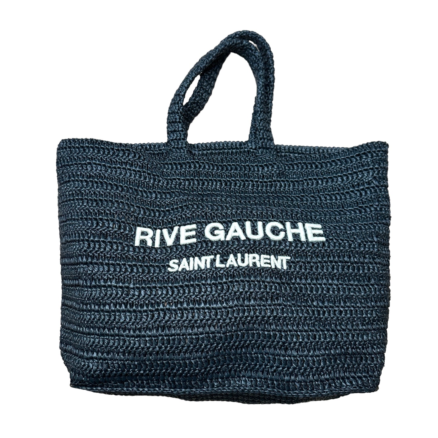 Rive Gauche Raffia Tote
