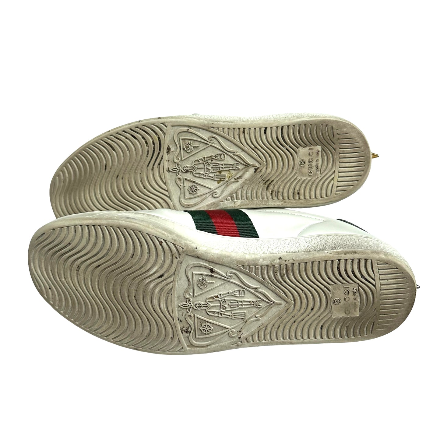 Sneakers w/Spikes & Faux-Pearl Accents - 8