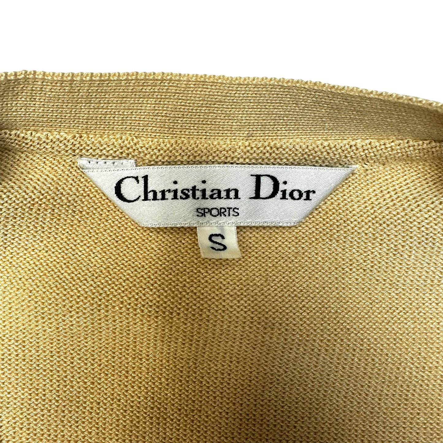 Vintage Beige Cardigan - S