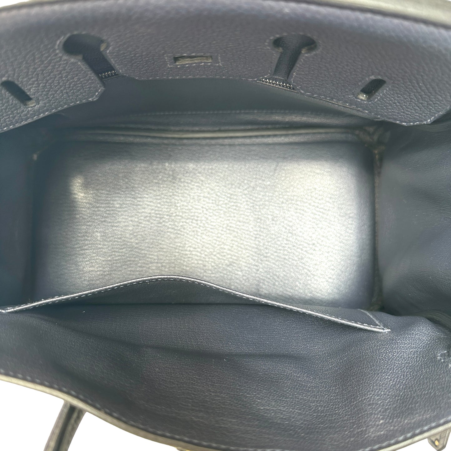 Birkin 25 Togo Leather Bleu Nuit