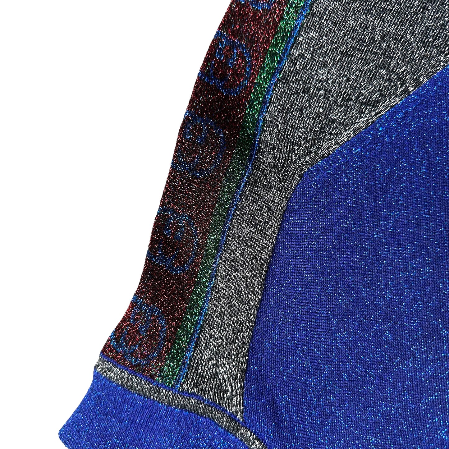 Metallic Logo Cardigan - XS