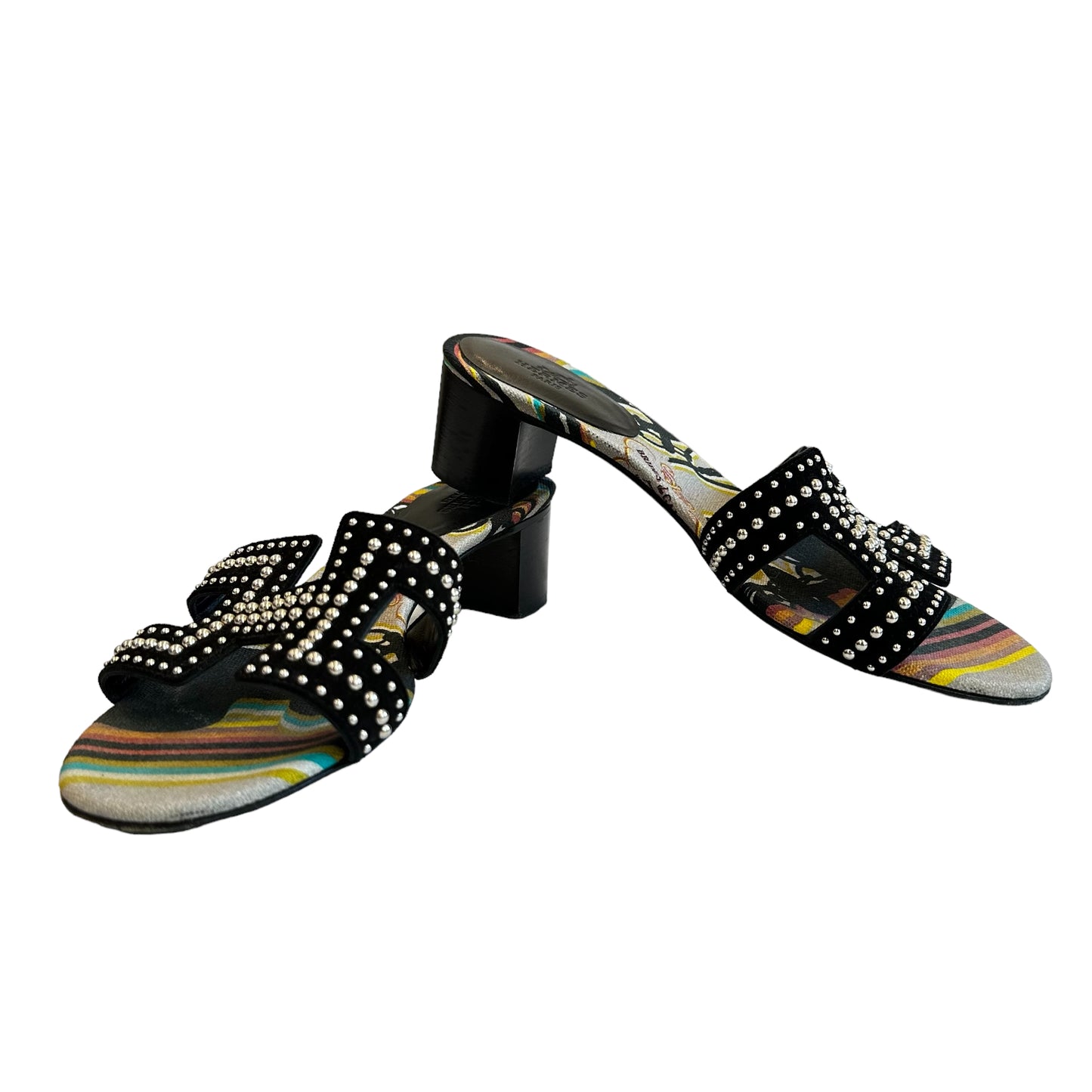Oasis Studded Slides - 6