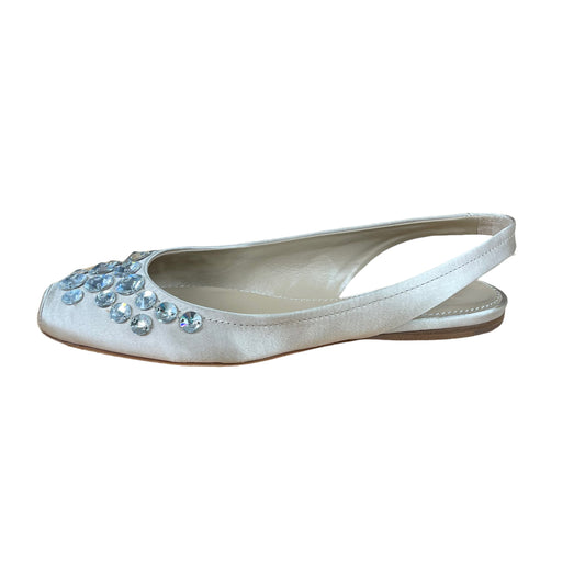 Crystal Slingback Ballet Flats - 7