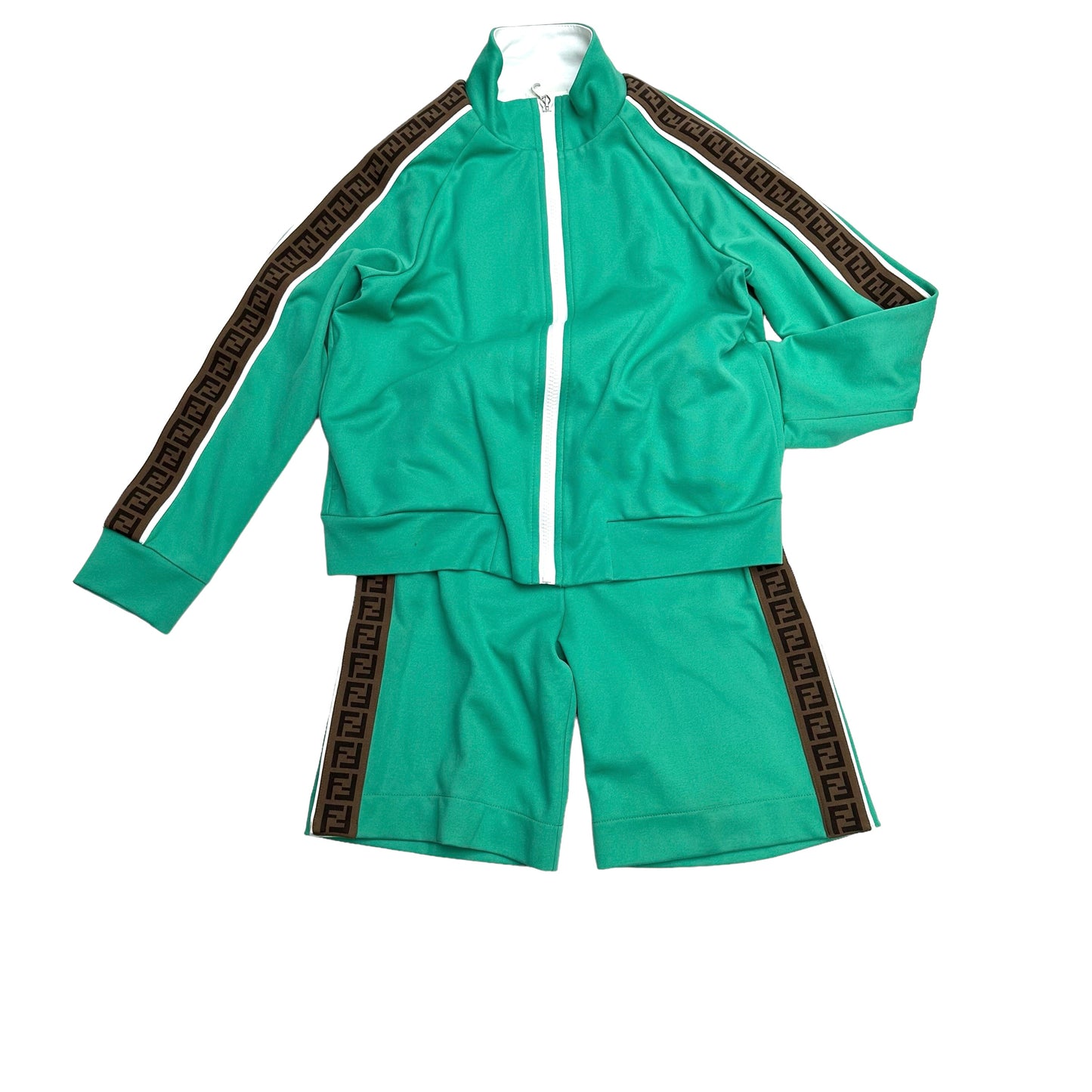 Turquoise Green Sweat Set - 6yo.