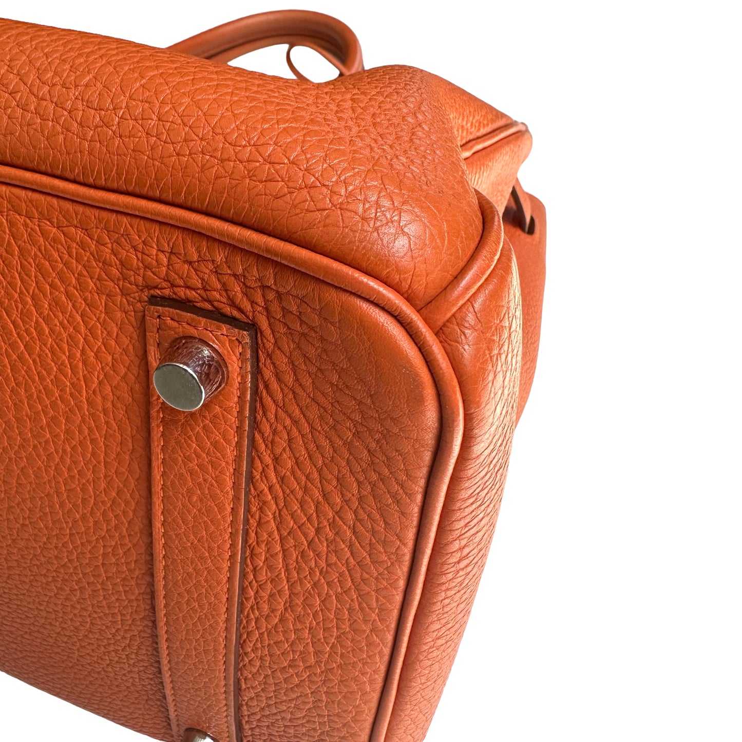 Orange Togo Birkin 35 Bag