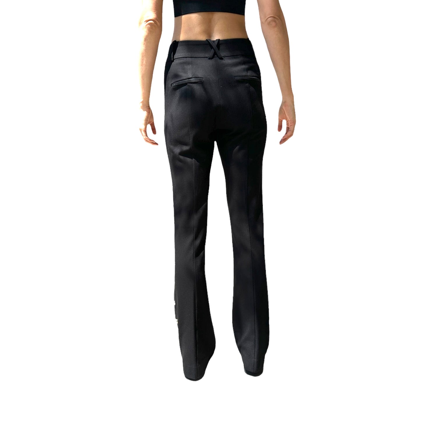 Black Pants with Gold Studs - 4