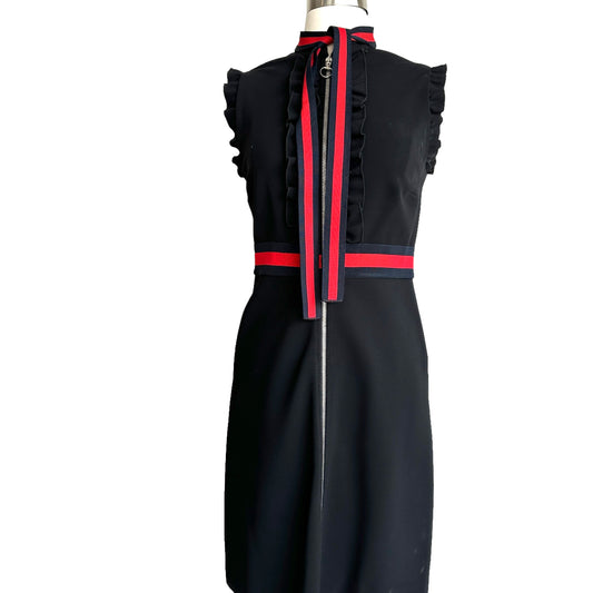 Zipper Mini Dress - M