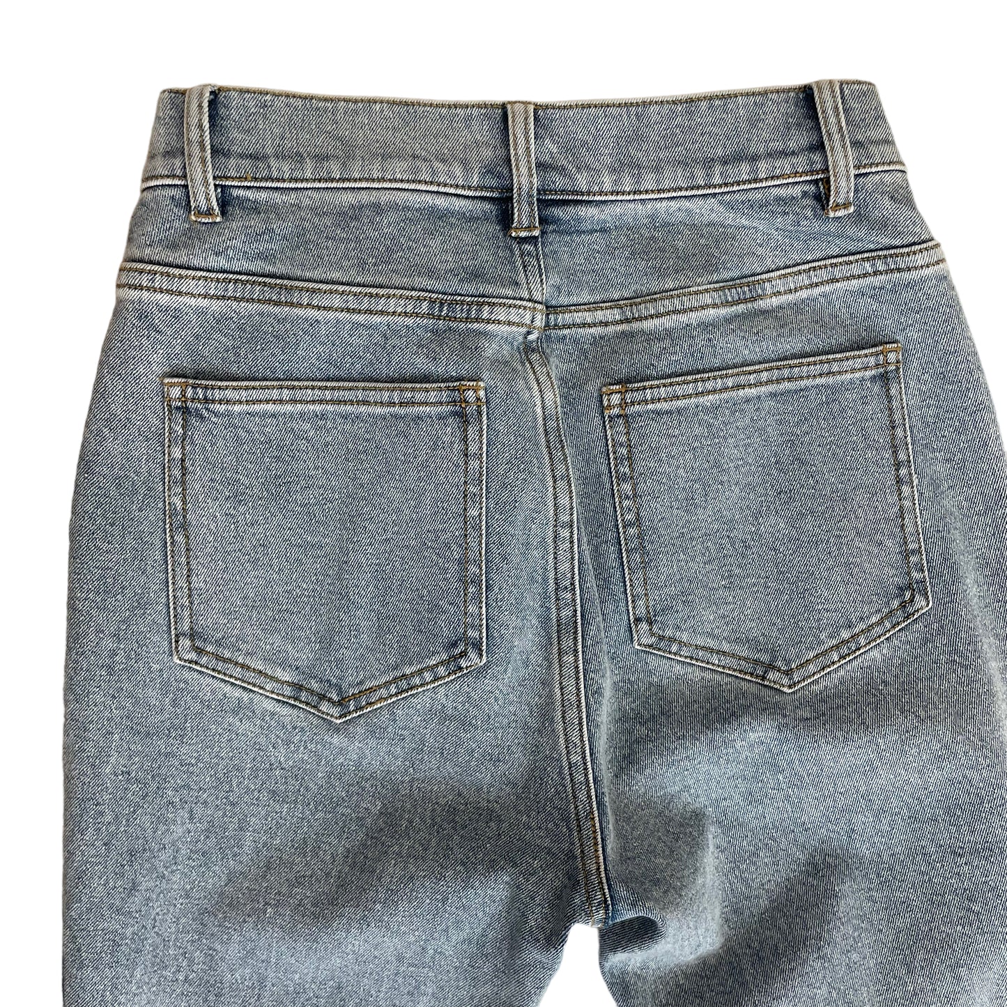 Light Wash Denim Jeans - 4