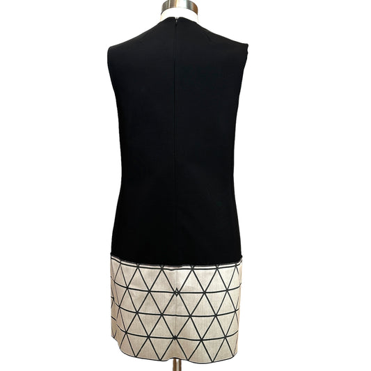 Black Printed Dress - 6