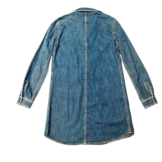 Denim Studded Dress - S