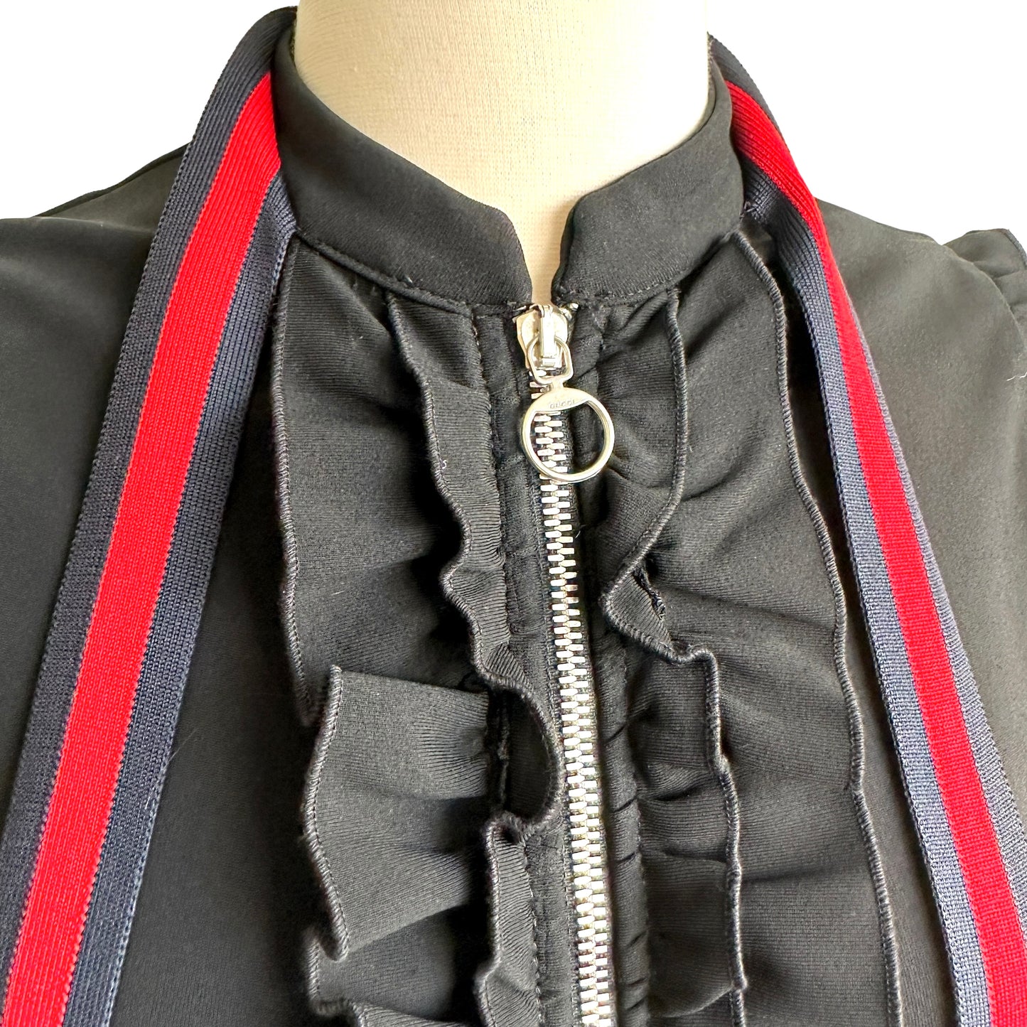 Zipper Mini Dress - M