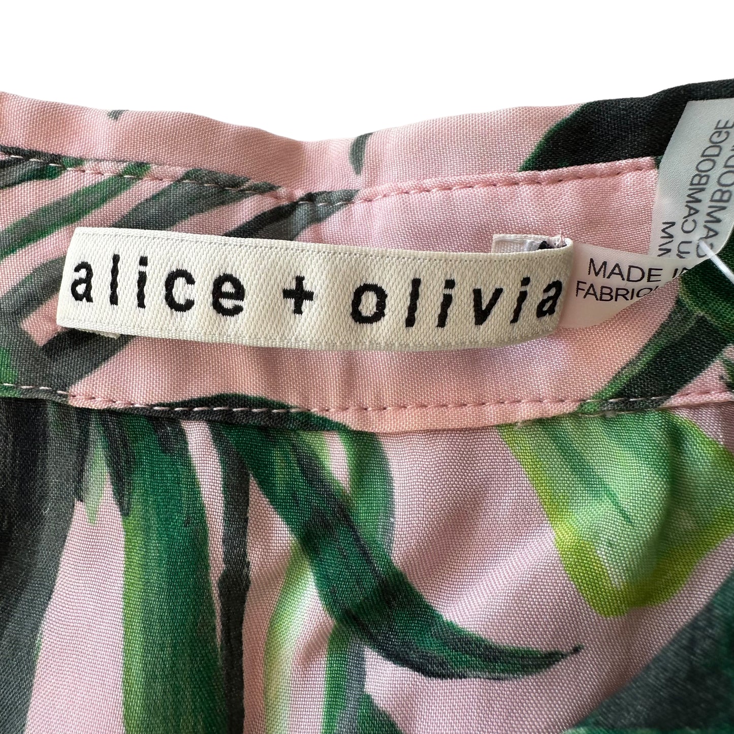 Floral Pink Dress - M