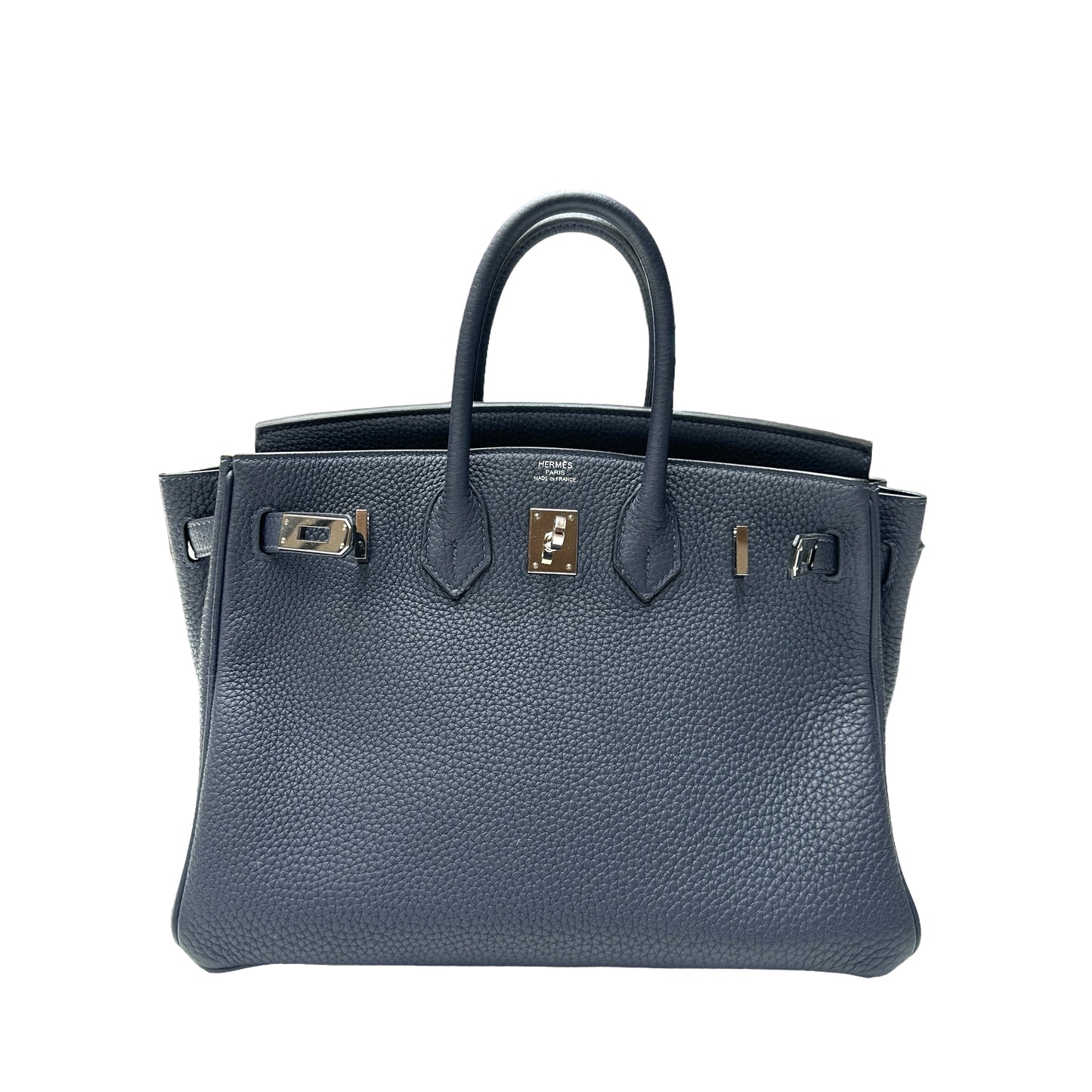 Birkin 25 Togo Leather Bleu Nuit