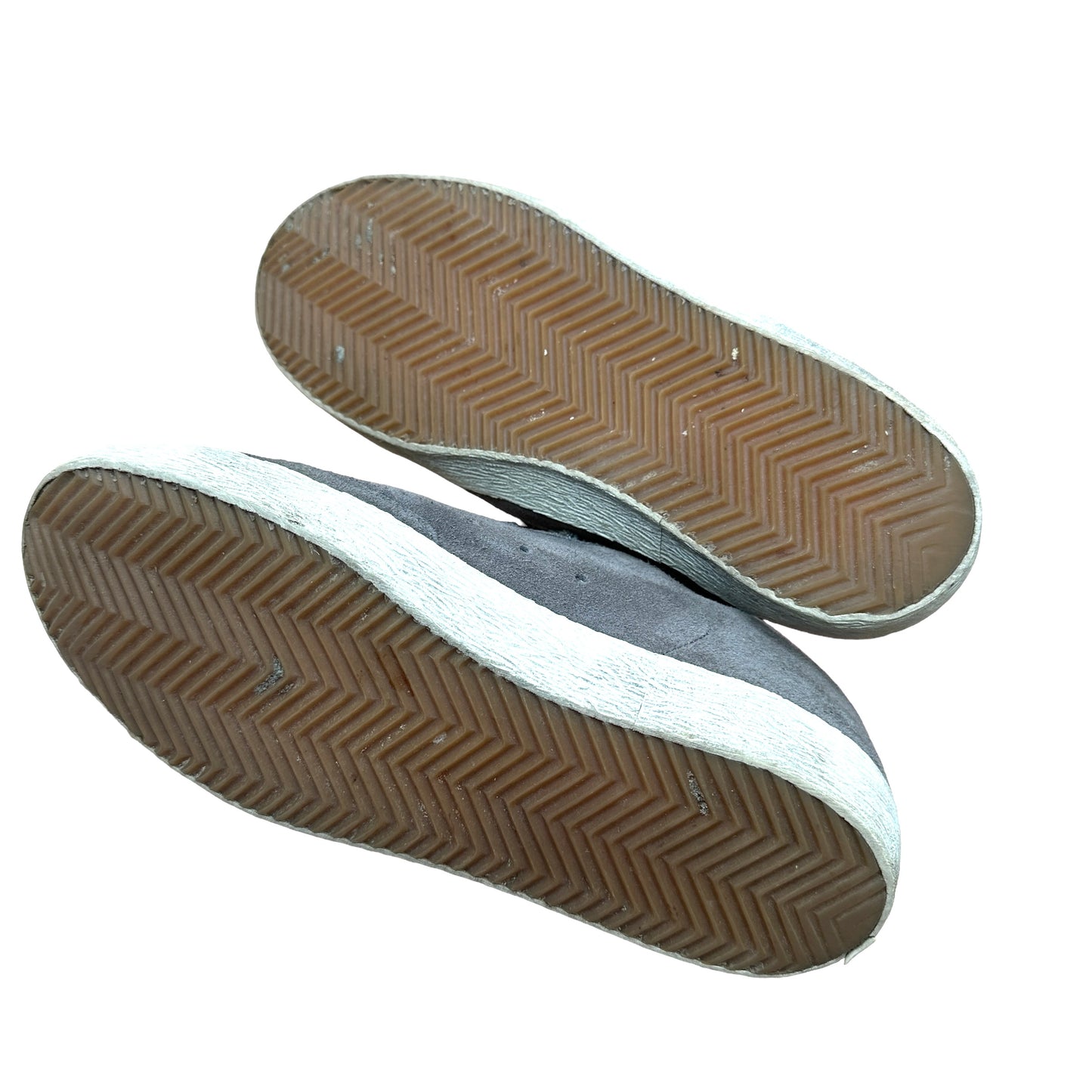 Grey & Bubblegum Pink Sneakers - 9