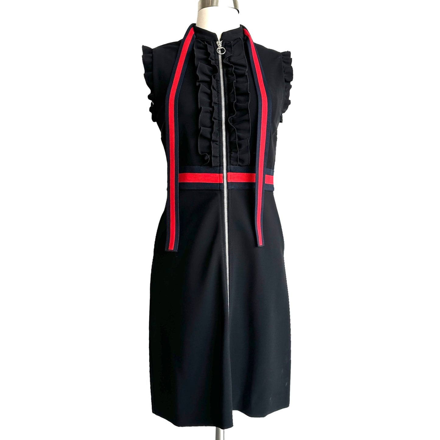 Zipper Mini Dress - M