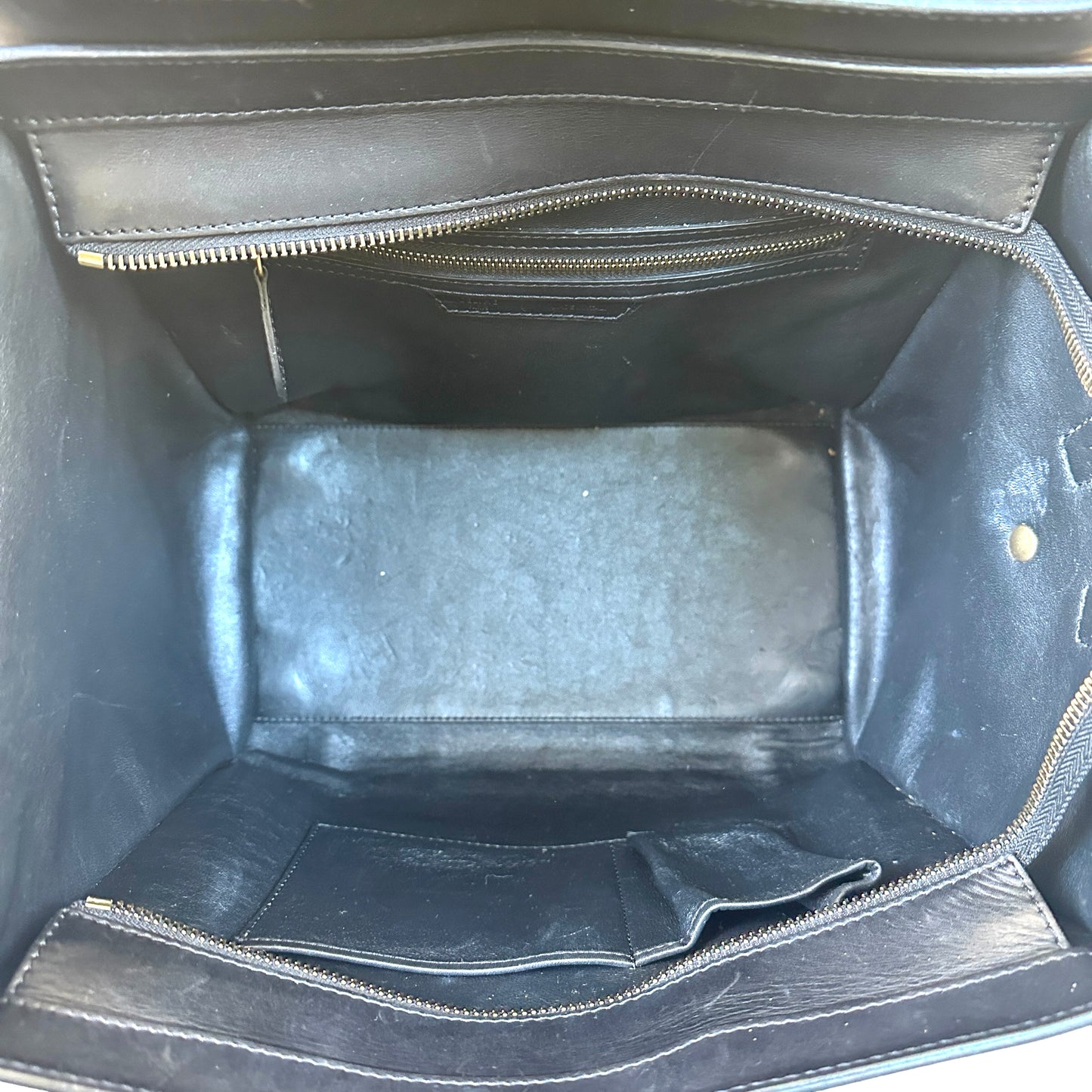 Blue Python Luggage Tote