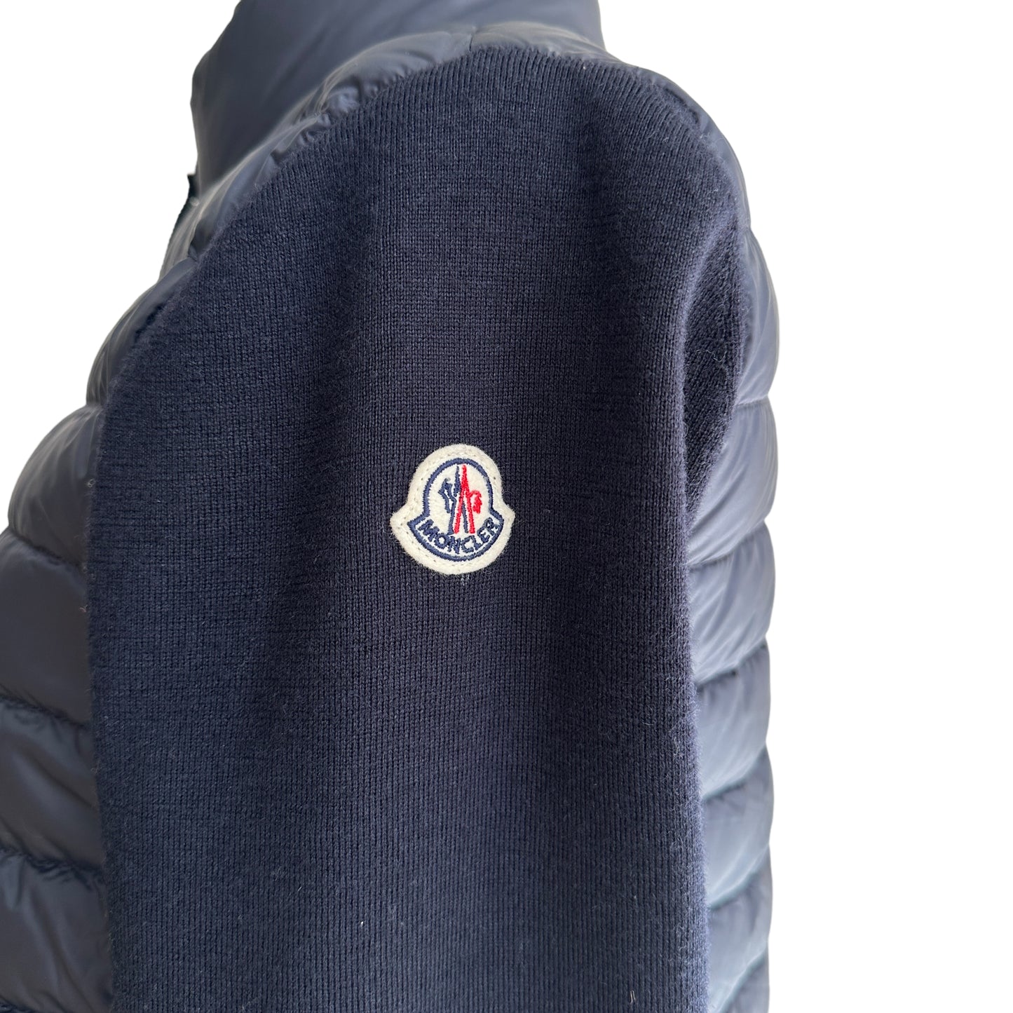 Navy Sweater Jacket - XS