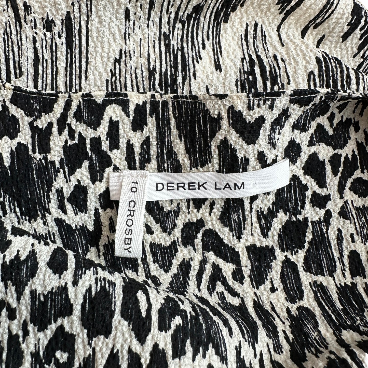 Silk Printed Blouse - L