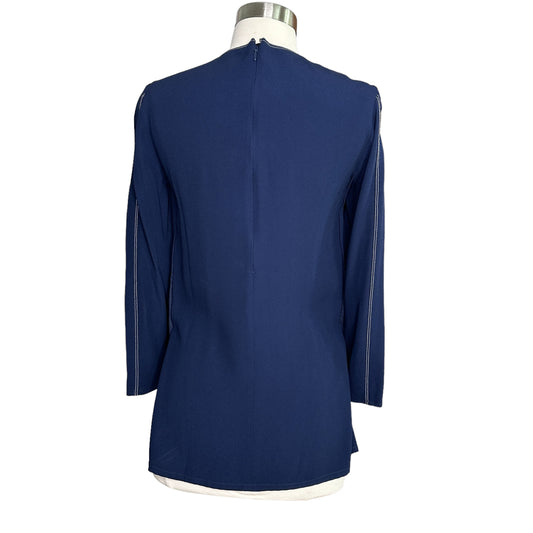 Navy Blouse - XS