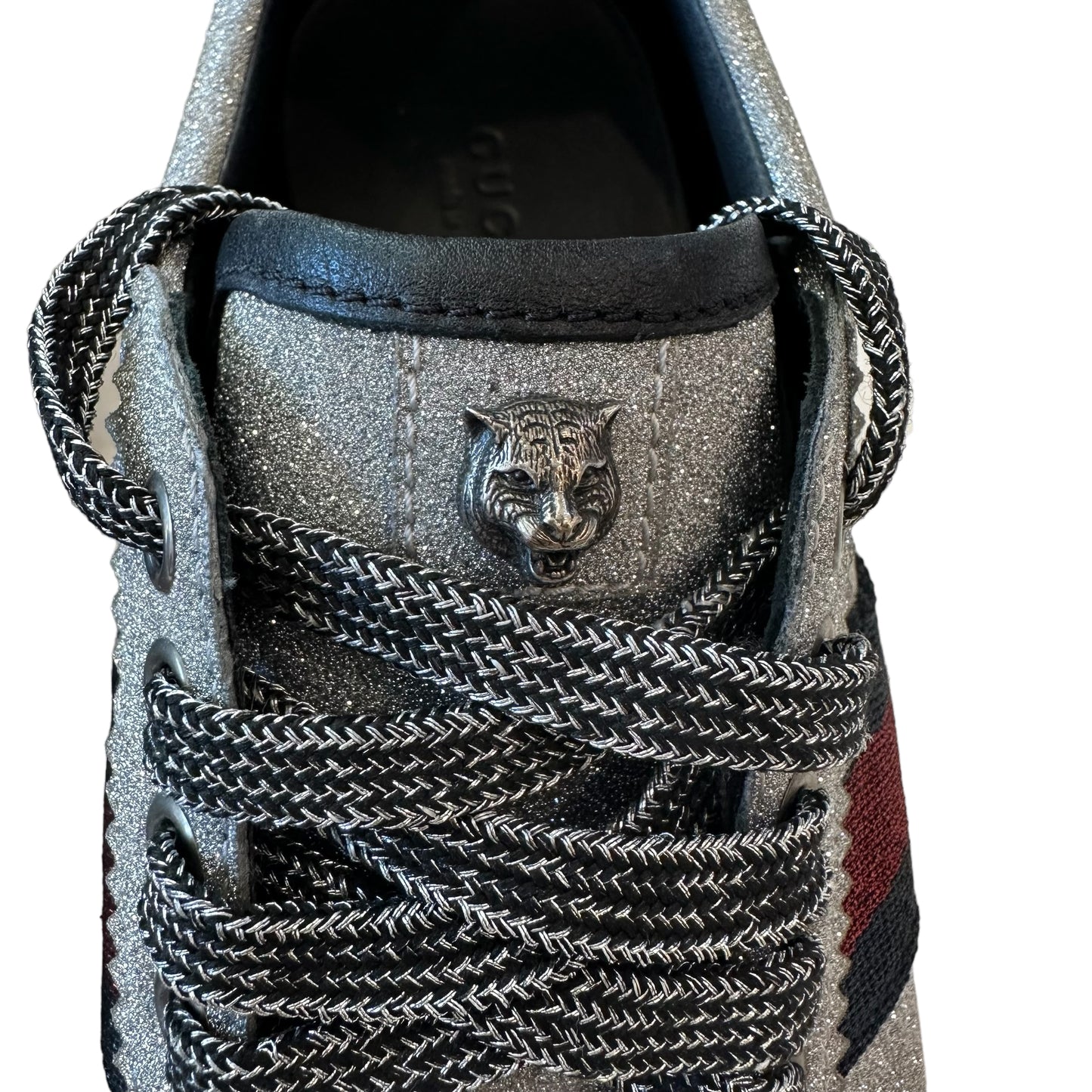 Silver Sparkles Sneakers - 9