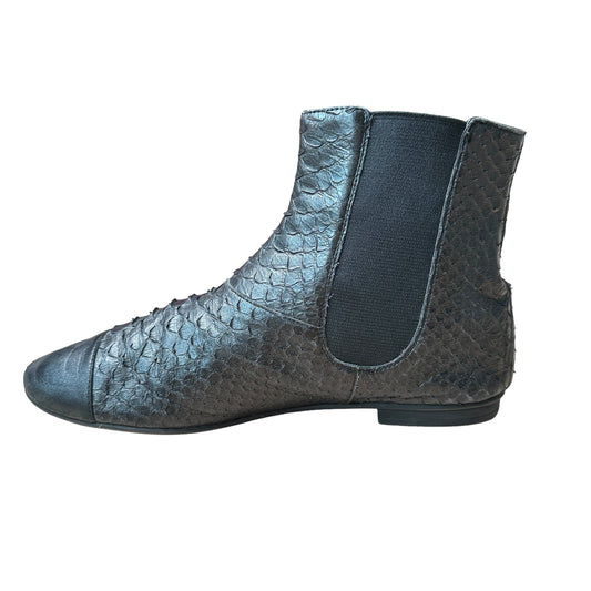 Python Logo Low Boots - 8