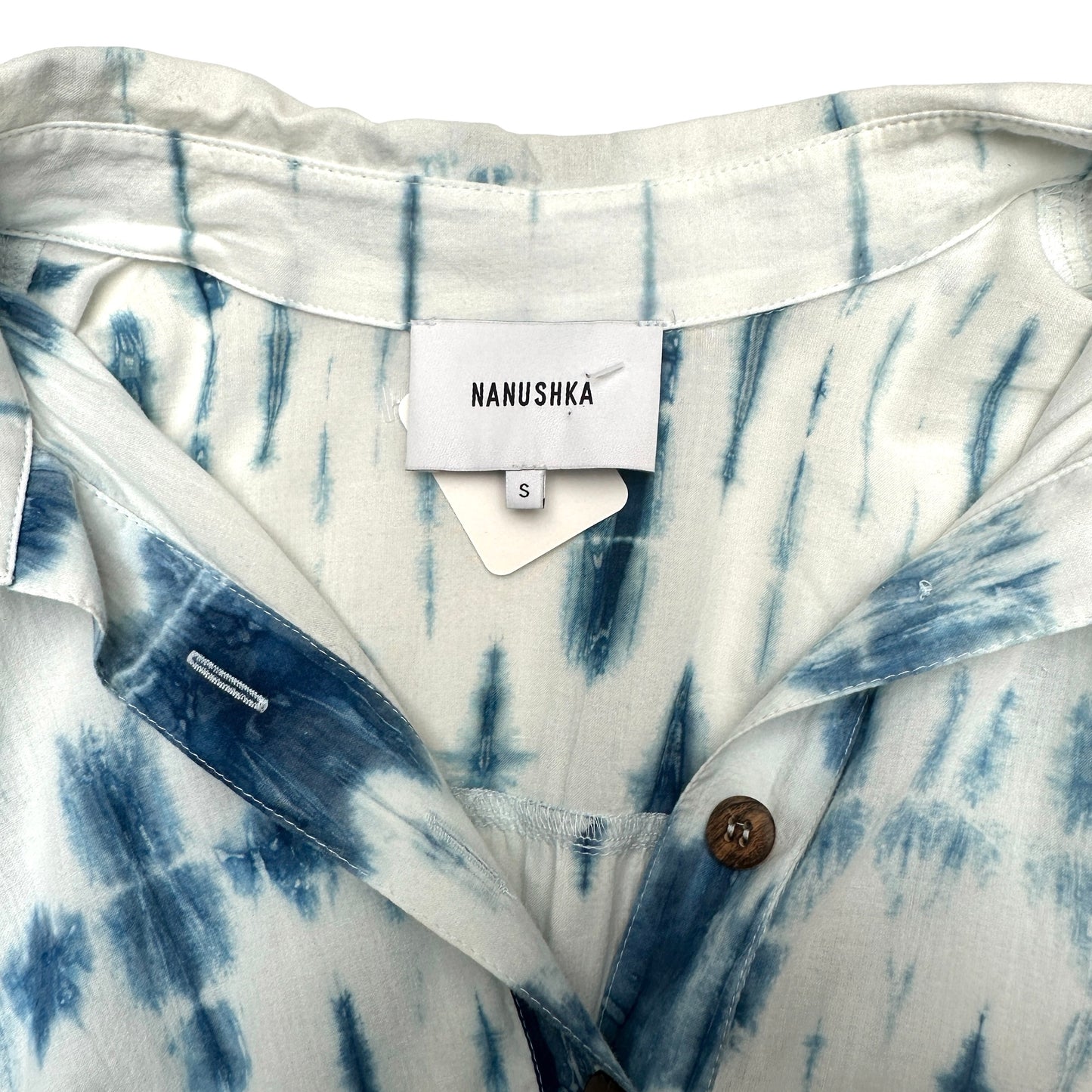 Tie-Dye Cotton Dress - S