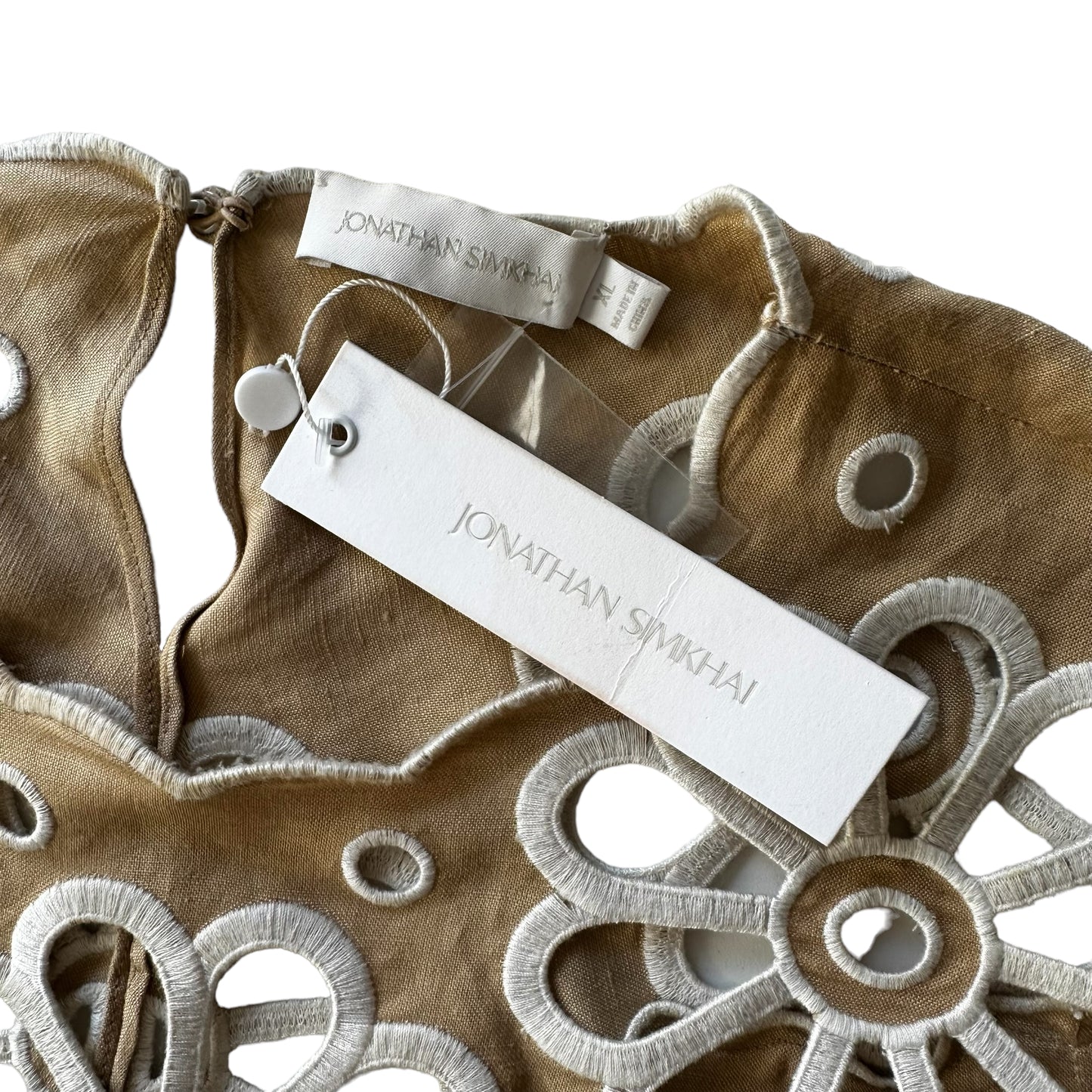 Floral Cutout Blouse - XL