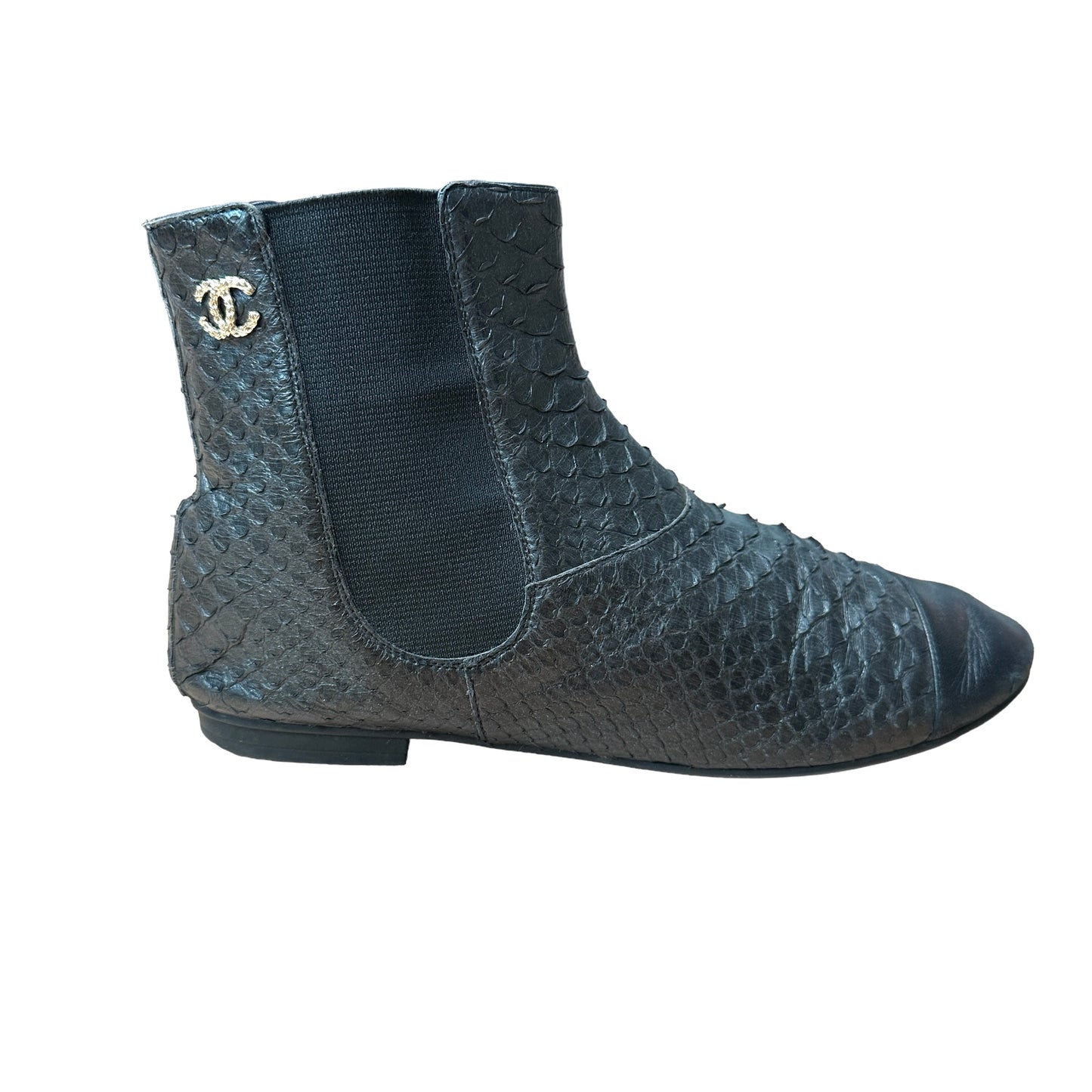 Python Logo Low Boots - 8