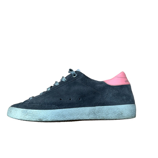 Grey & Bubblegum Pink Sneakers - 9