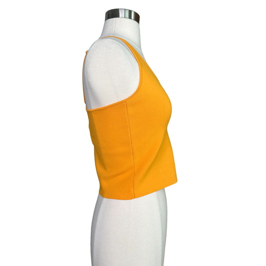 Yellow Cropped Top - L