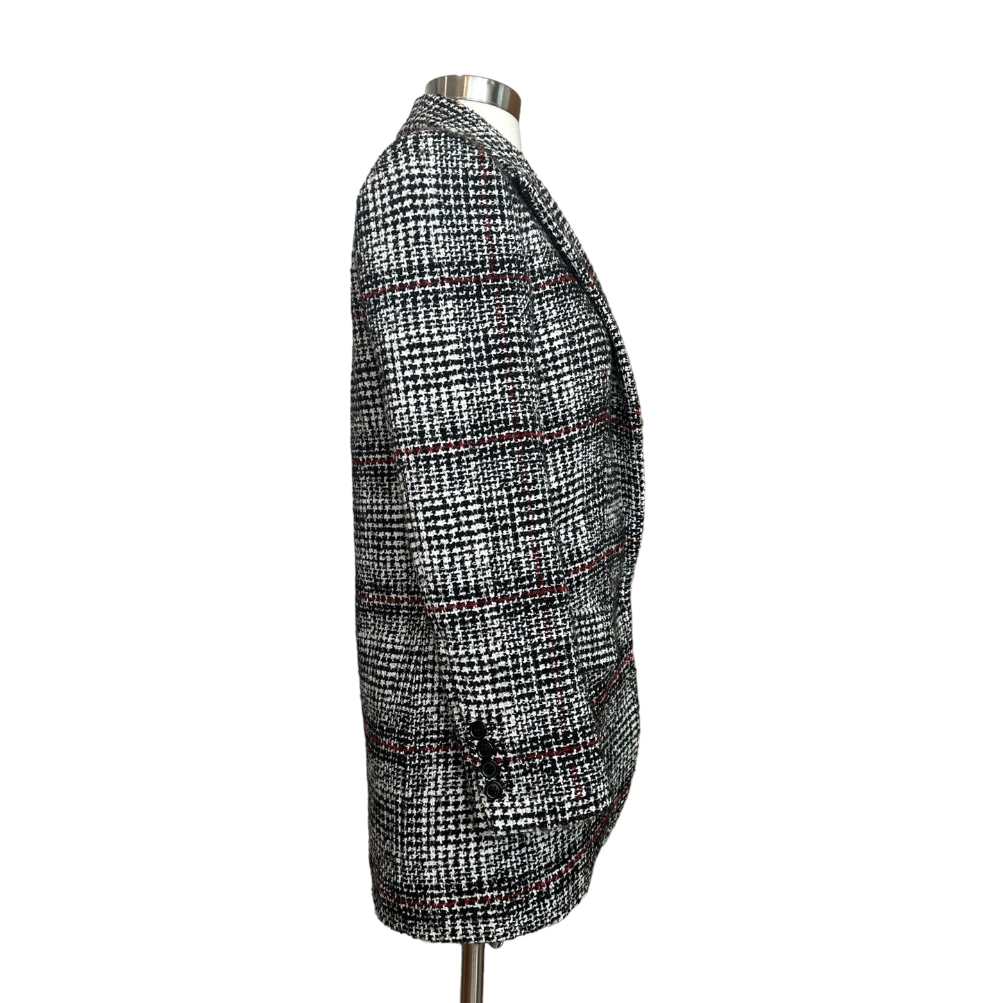 Oversized Tweed Blazer - S