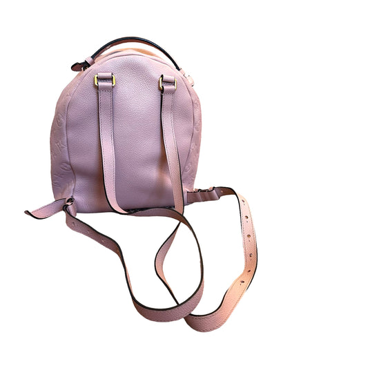 Pink Monogram Empreinte Sorbonne Backpack