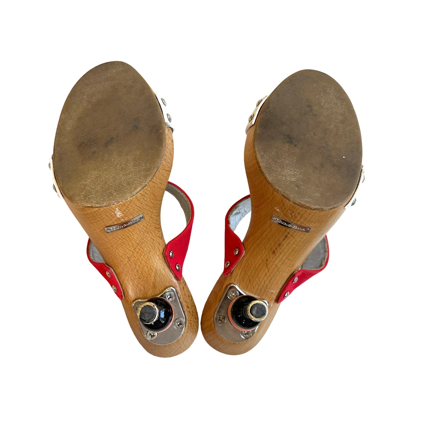 Wooden Platform Heel - 9