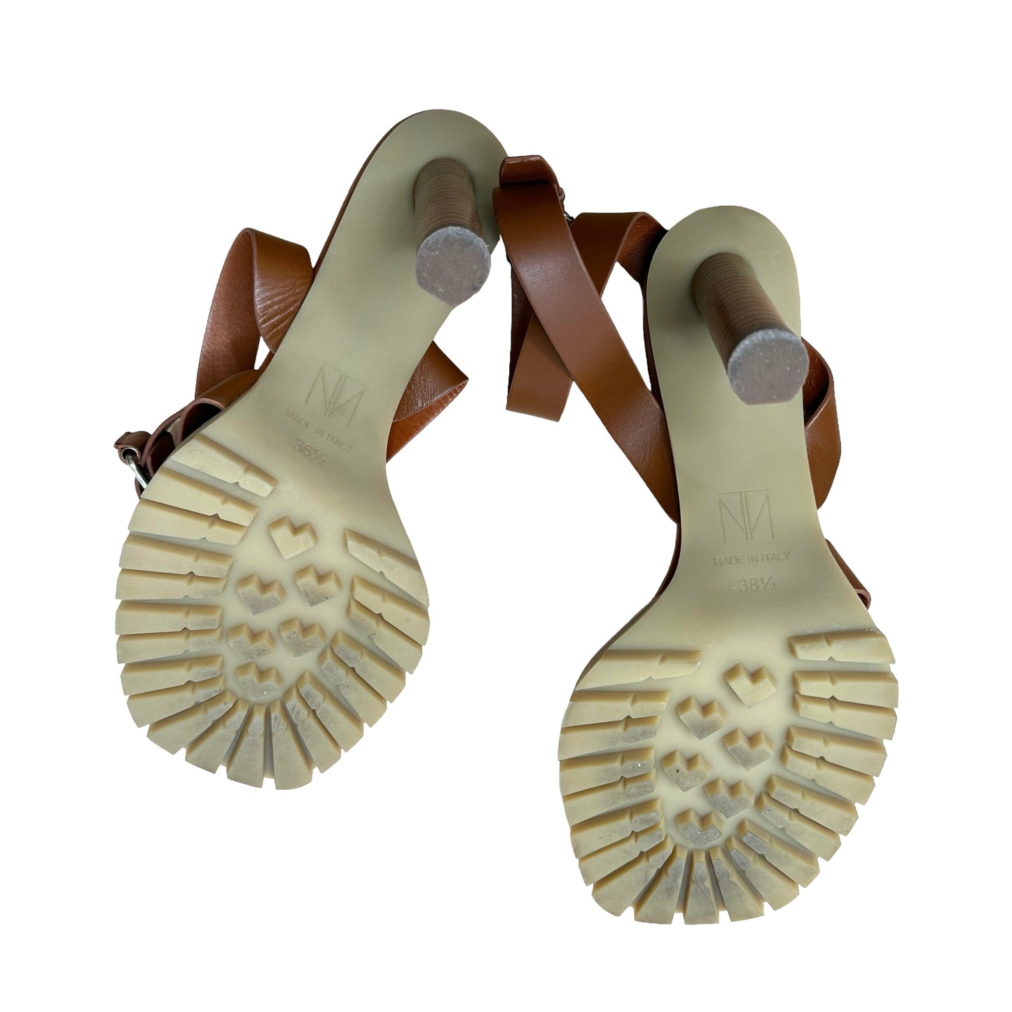 Brown Leather Sandals - 8.5
