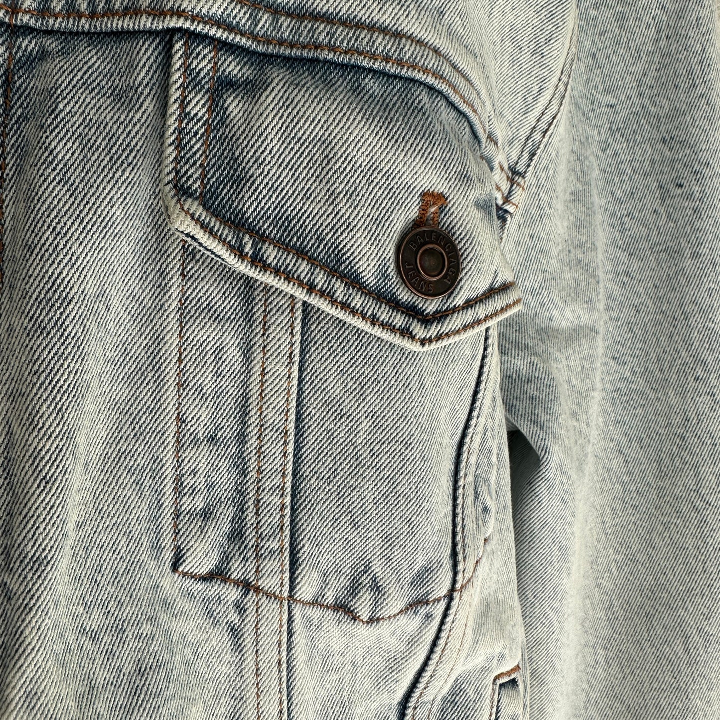 Denim Logo Jacket - XL