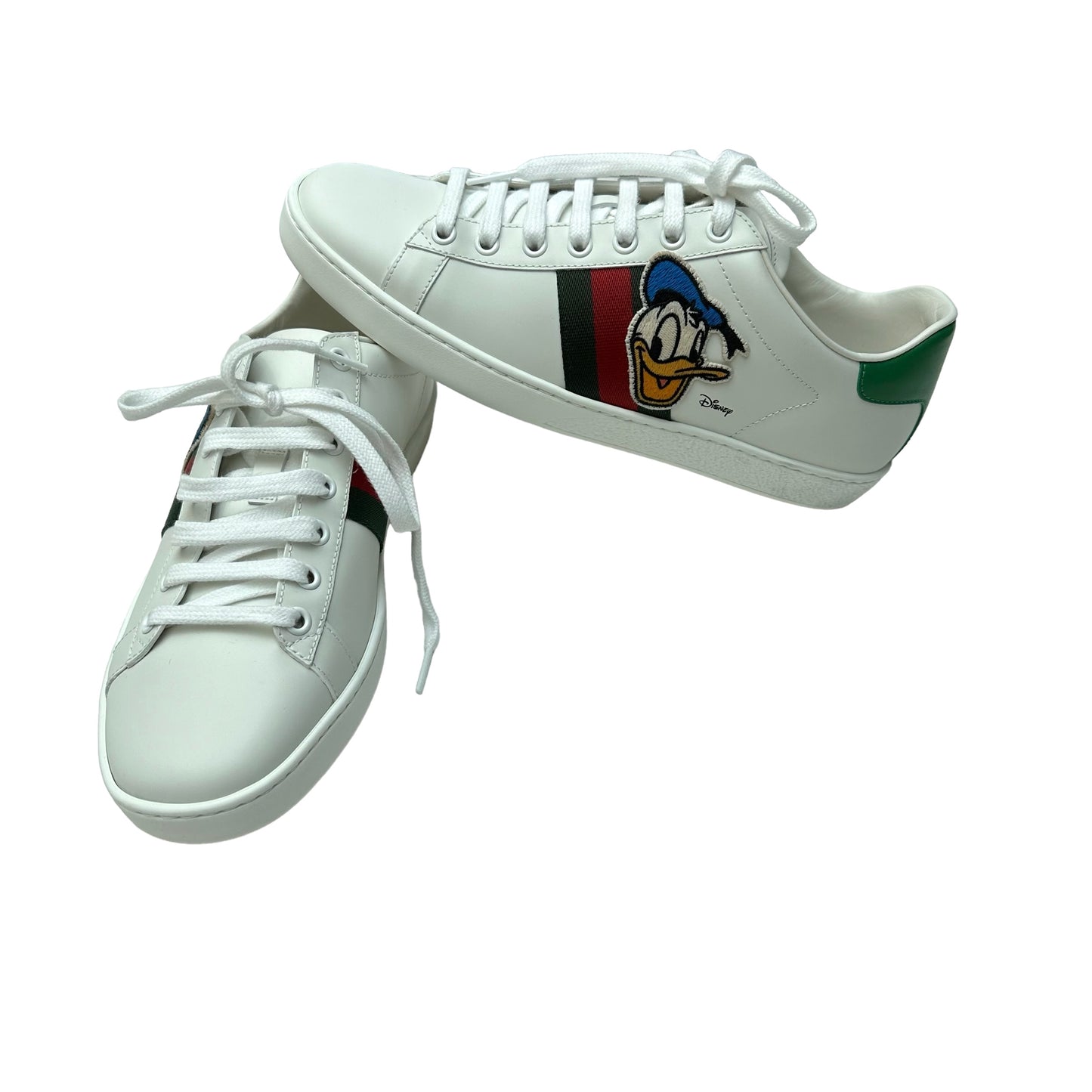 White Leather Sneakers - 9