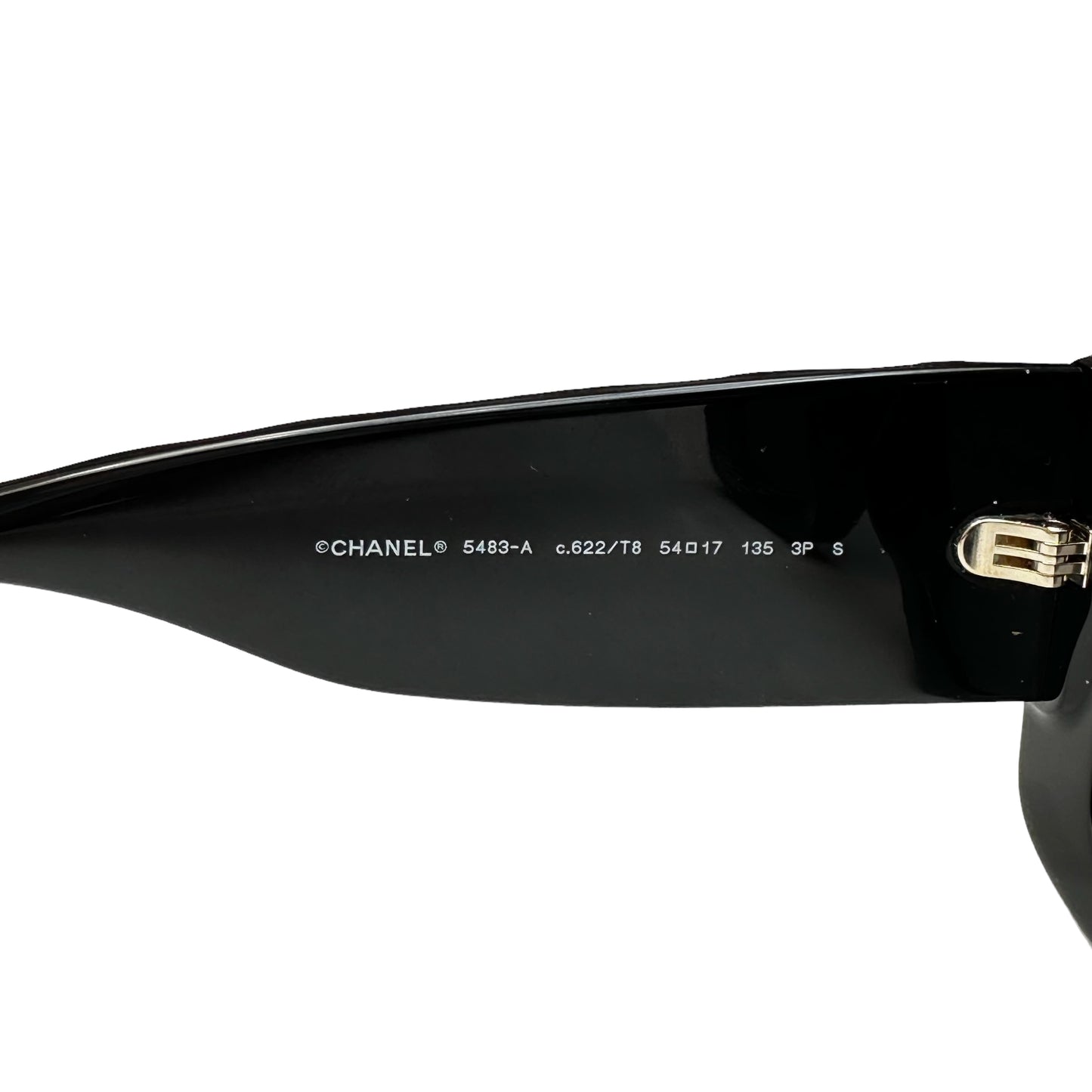 Oversized Black Logo Glasses