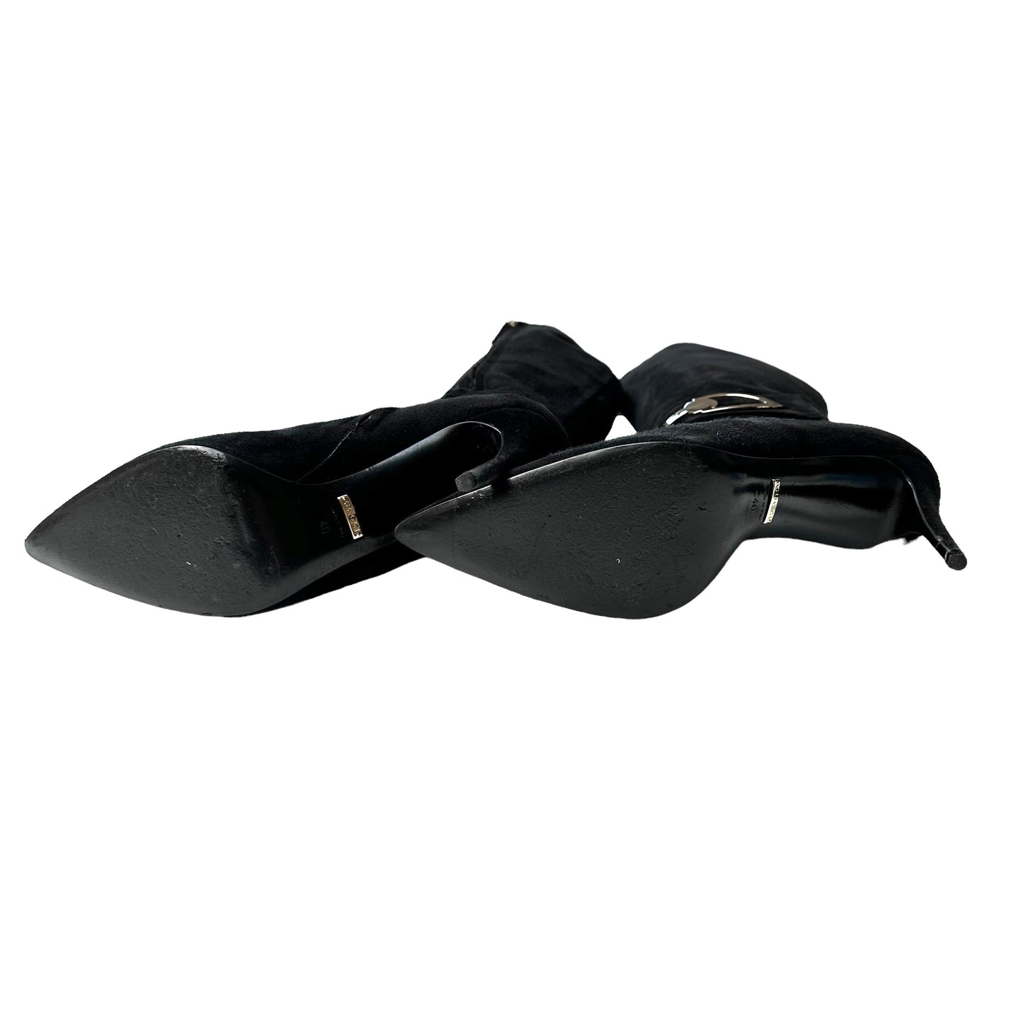 Vintage Heeled Boots - 10