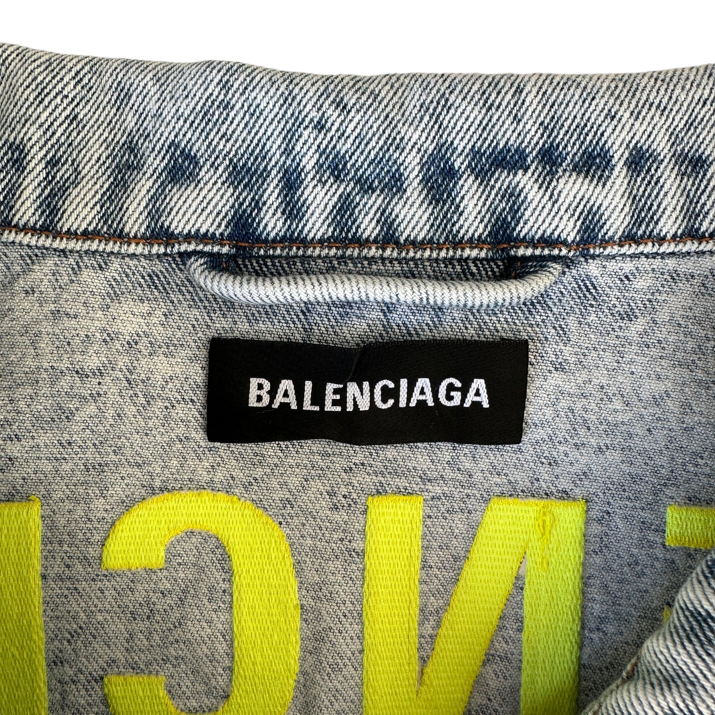 Denim Logo Jacket - XL