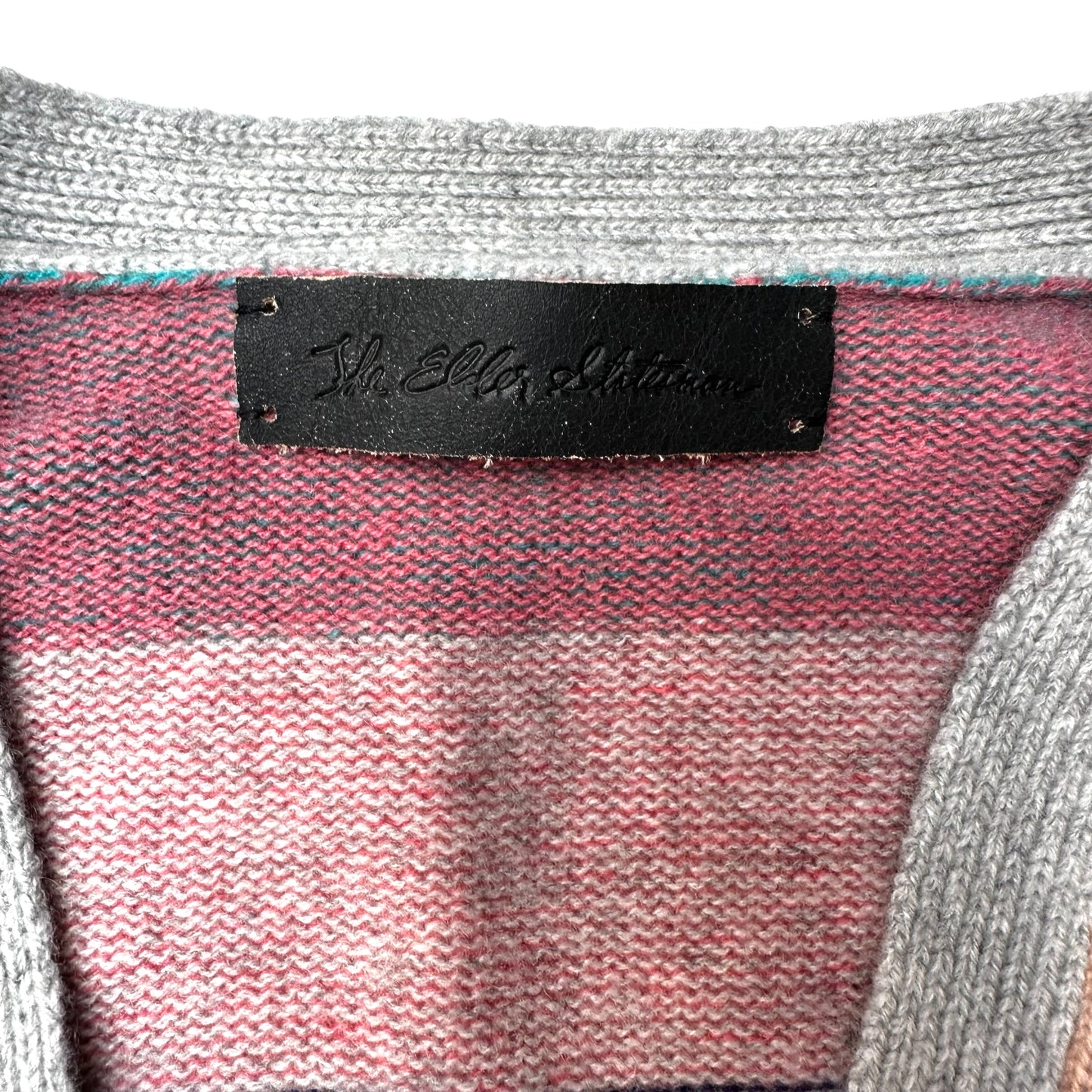 Cashmere Striped Cardigan - S