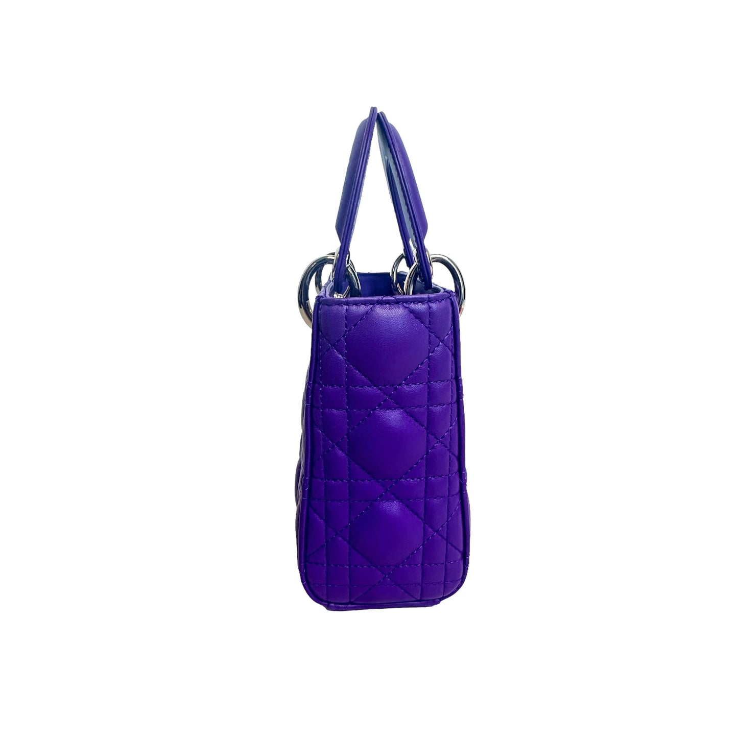 Mini Purple Lady Dior Bag