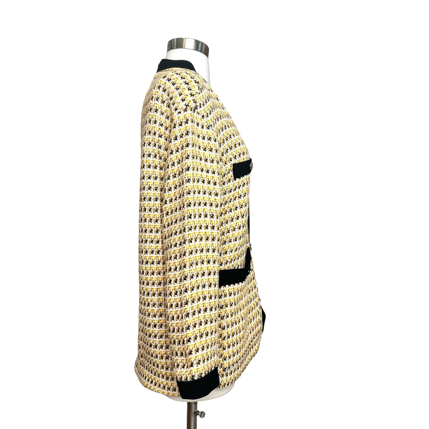 Yellow Tweed Jacket - S